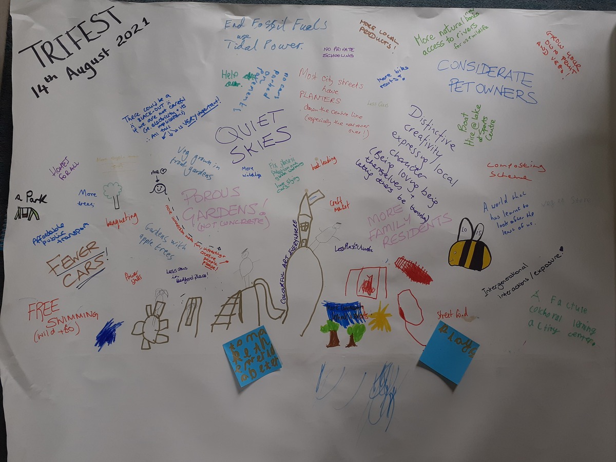 Trifest 2021 - Imagine Southampton drawings
